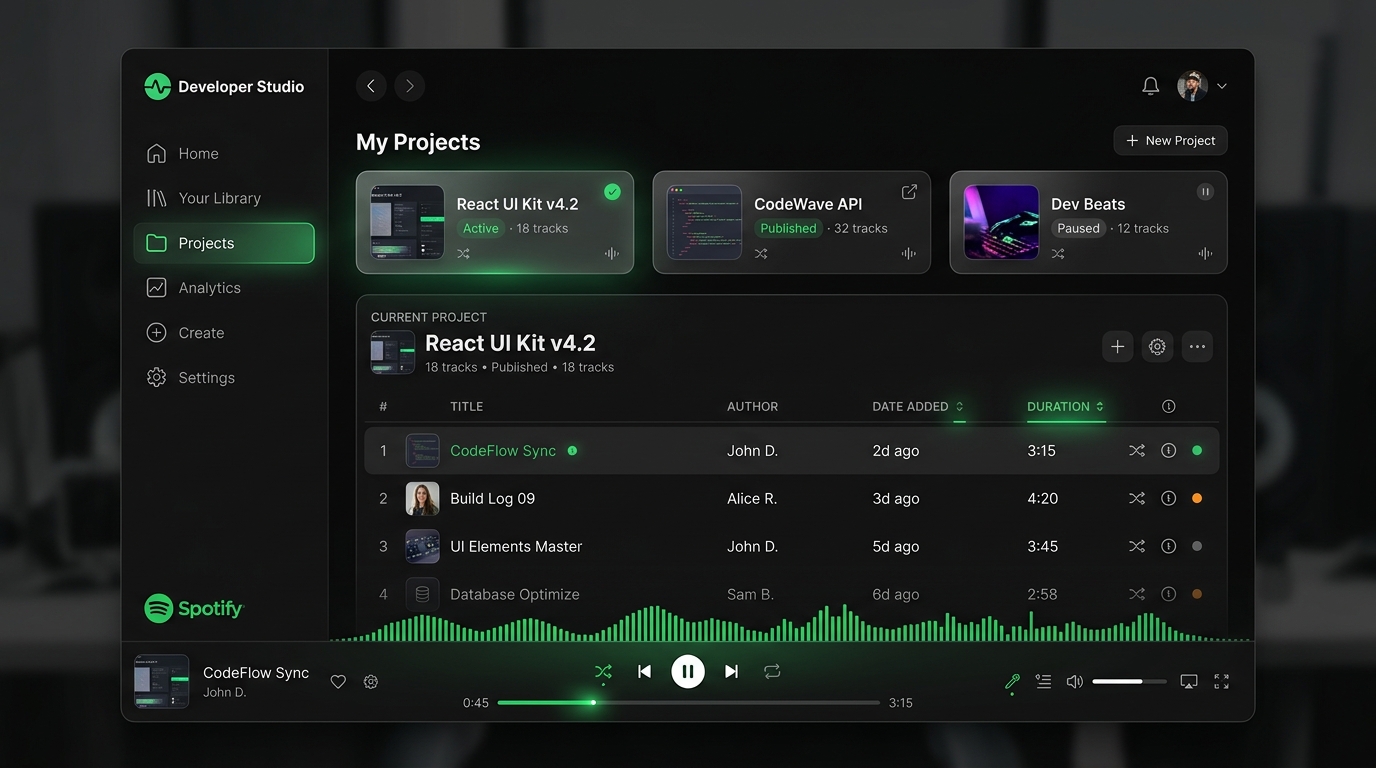 Spotify Studio